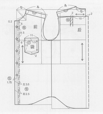 衬衫制图