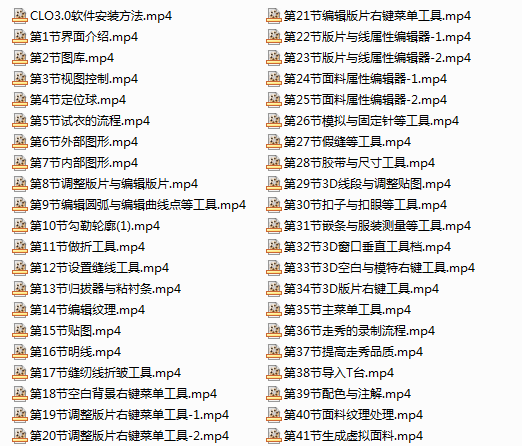 CLO3D中文视频教程